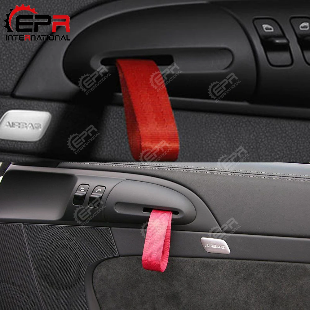 For Porsche GT3 RS Tuning Pulls Door Handles Doorknob (987 Cayman/ 987 Boxster/ 997 Carrera) Car Door Knobs