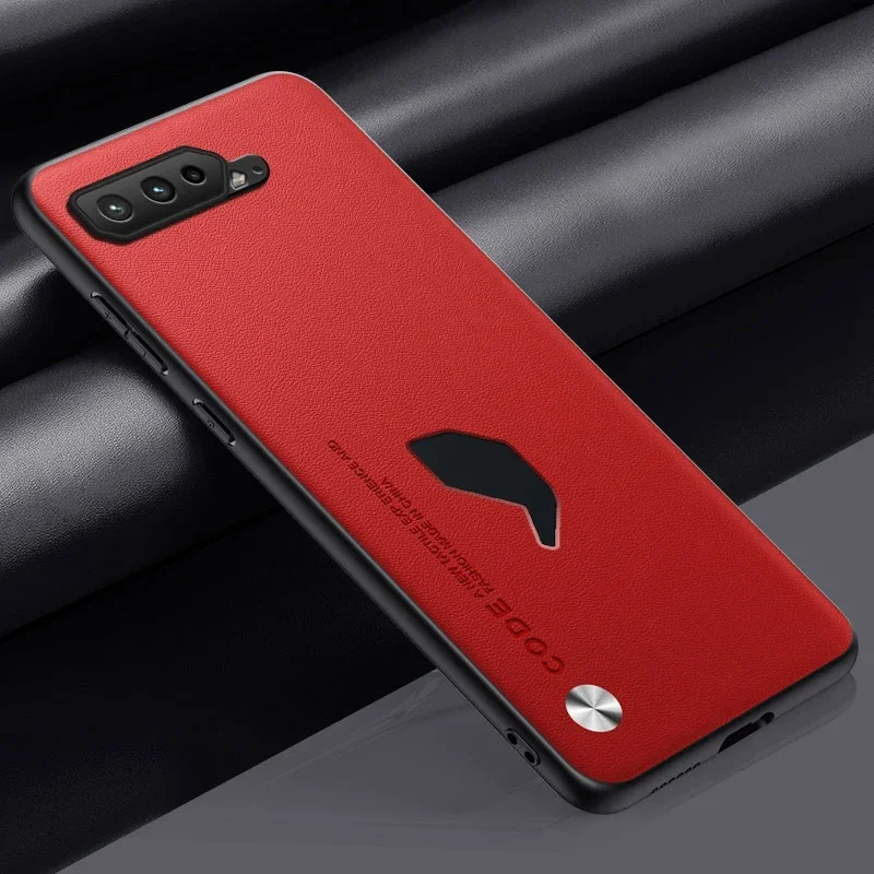 Luxury Silicone Full Protection Phone Case with PU Leather Design