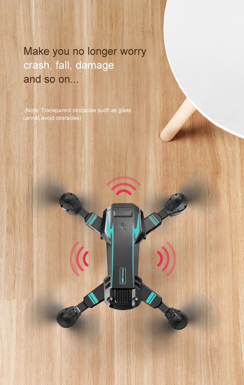 Description Picture 5 of item2024 New S6 Drone Professional 8K HD Camera 5G GPS Dron Aerial Photography Obstacle Avoidance Helicopter RC Quadcopter Toy Gifts