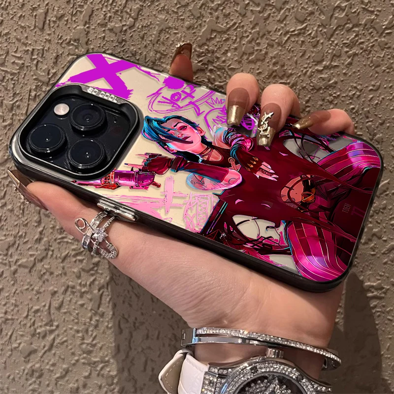 Graffiti Arcane Jinx Phone Case – Vibrant Matte Back Cover