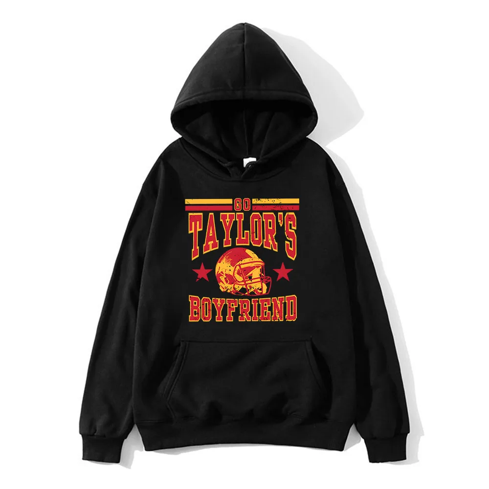 

Go Taylor's Boyfriend Hoodie Men/women Fashion 87 Football Sweatshirt Hooded Long Sleeve with Pocket Fleece Ropa Hombre Hoody