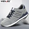 2025 artificial Leather Men Causal Shoes Male Spring Men Casual Light Shoes Sneakers Lac-up Flats Breathable Outdoors Sapato