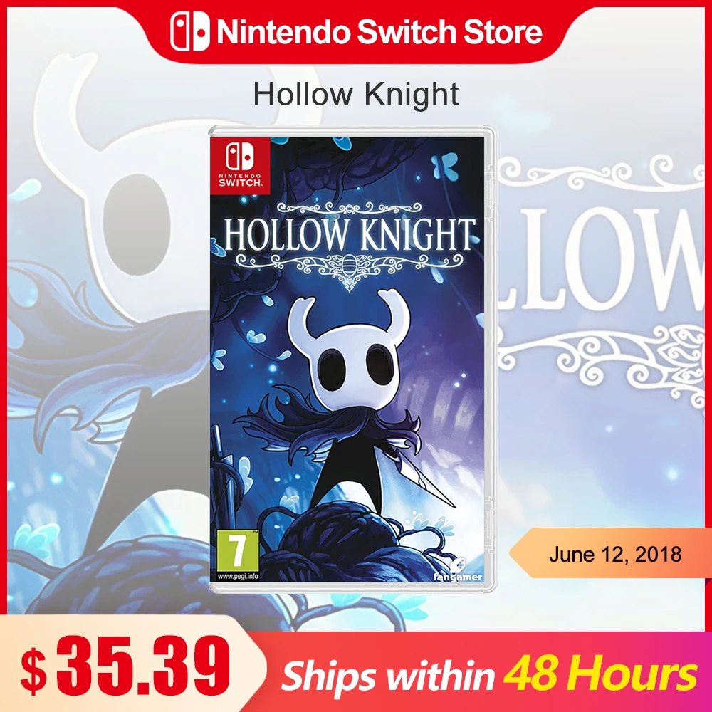 Hollow Knight Nintendo Switch Offerte Di Gioco 100% Ufficiale Originale Gioco Fisico Card Action Platformer Genere Per Switch Oled Lite