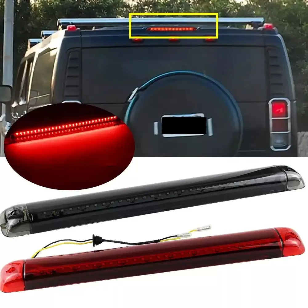 Luz de freno trasera Led para coche, lámpara de advertencia de señal de