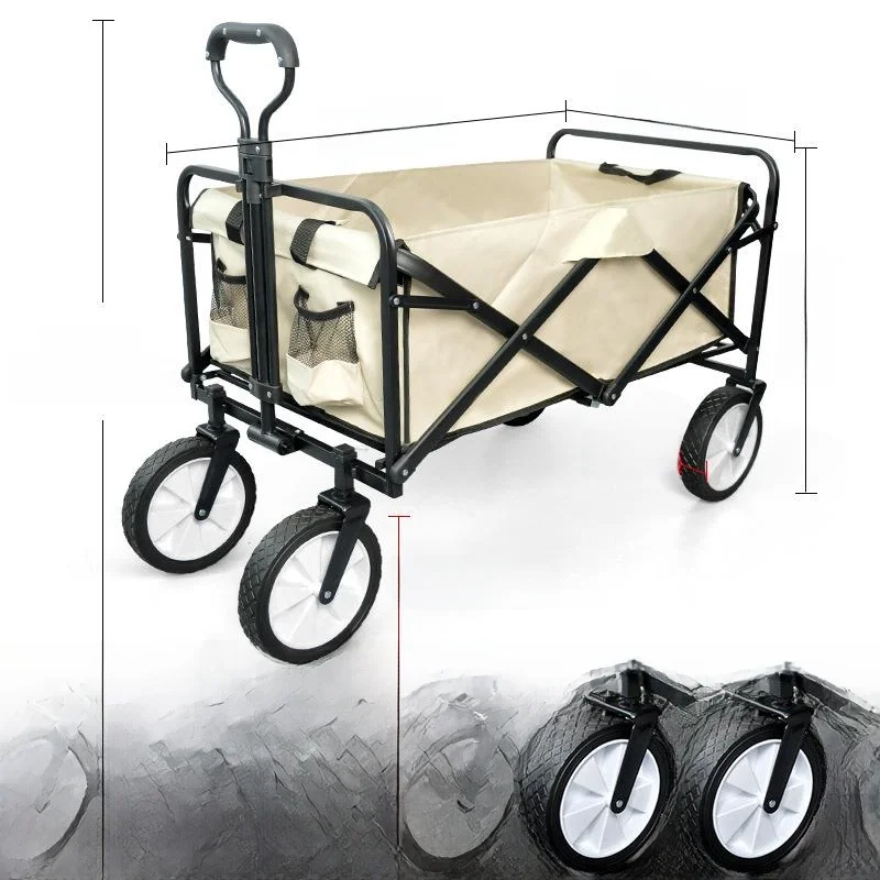 عربة تسوق قابلة للطي للتخييم و السيارة