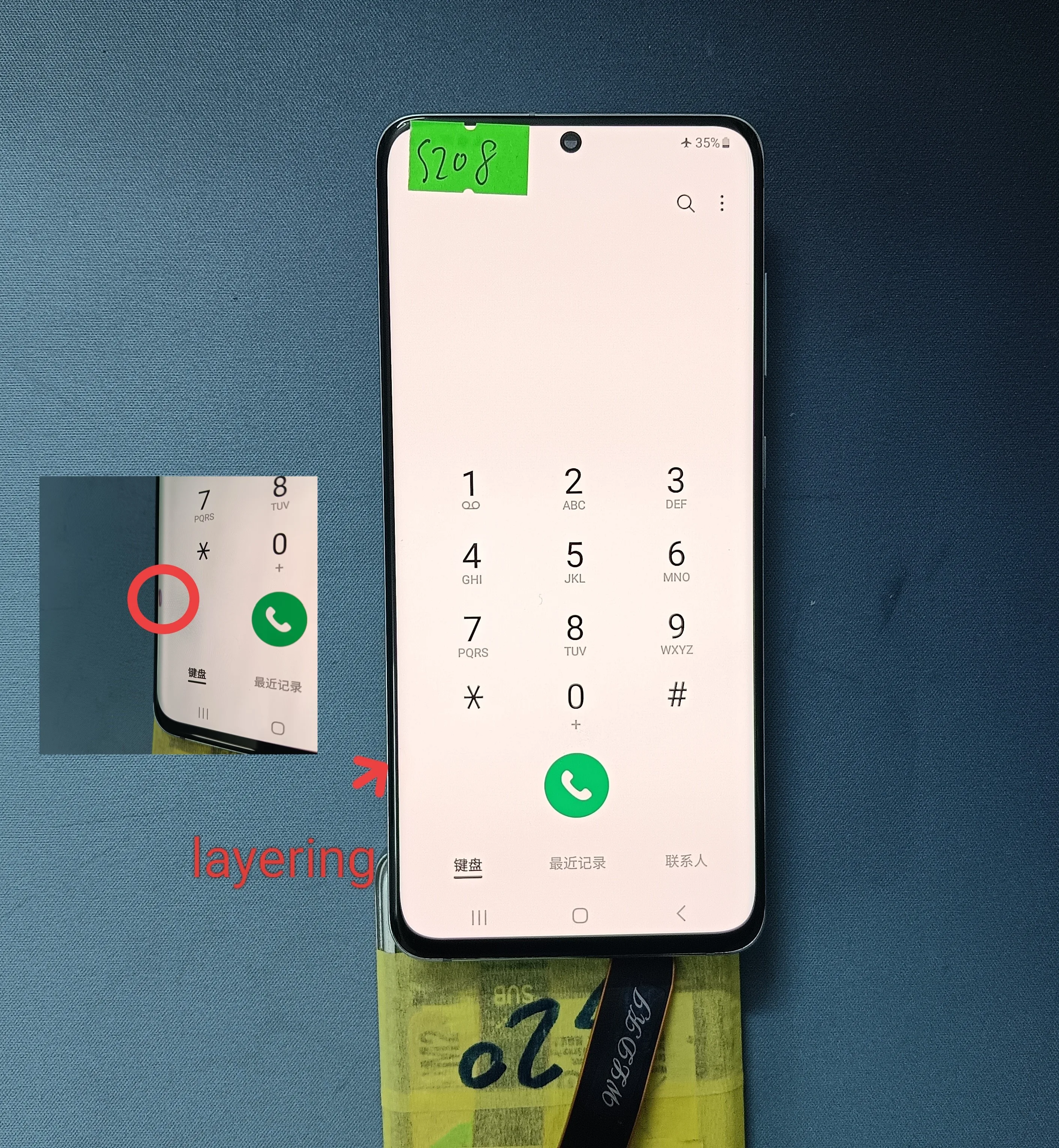 Schermo display S20, materiale AMOLED da 6,2 pollici, serie Burning Shadow adatto per Samsung S20 G980U G980F/DS G981 G981F G981U - Image 4