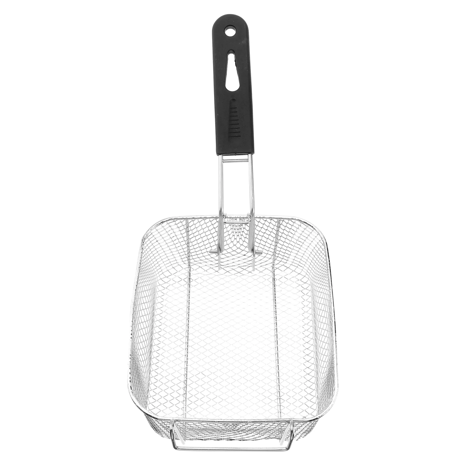 

Deep Turkey Fryer Basket Stainless Steel Square French Turkey Fryer Basket Holder with Handle Wire Frying Strainer for Mesh