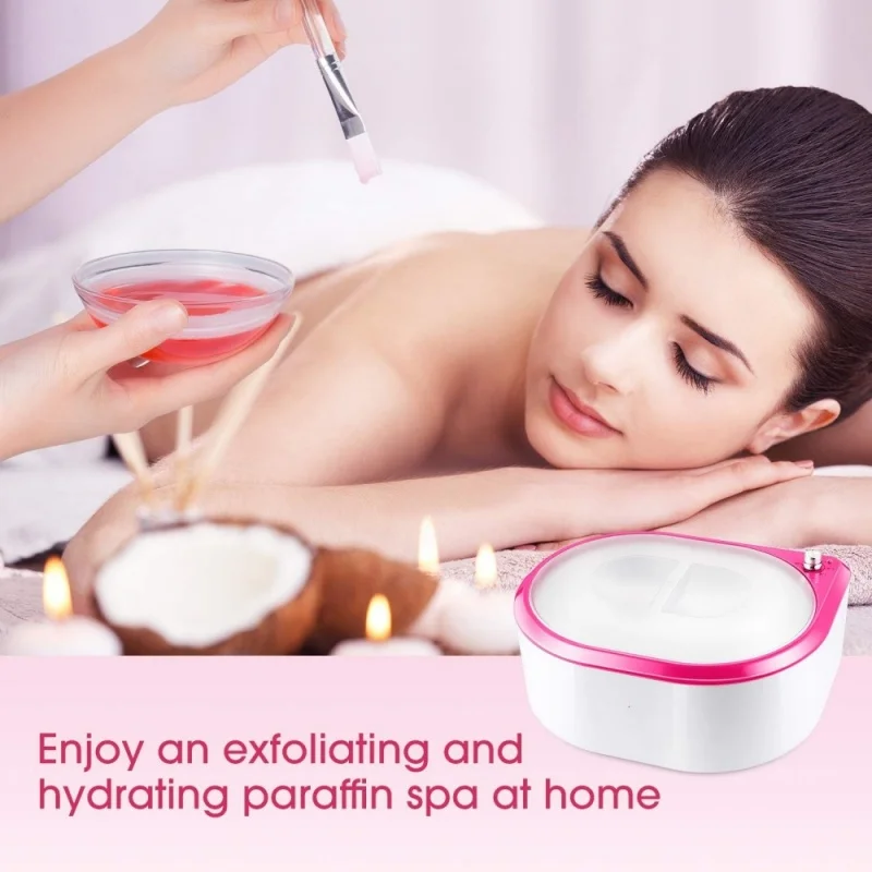 3L Paraffin Wax Warmers Wax Therapy Machine Moisturizing Kit Equipment for Face Hand Feet & Hair Removal Salon Spa Home Use