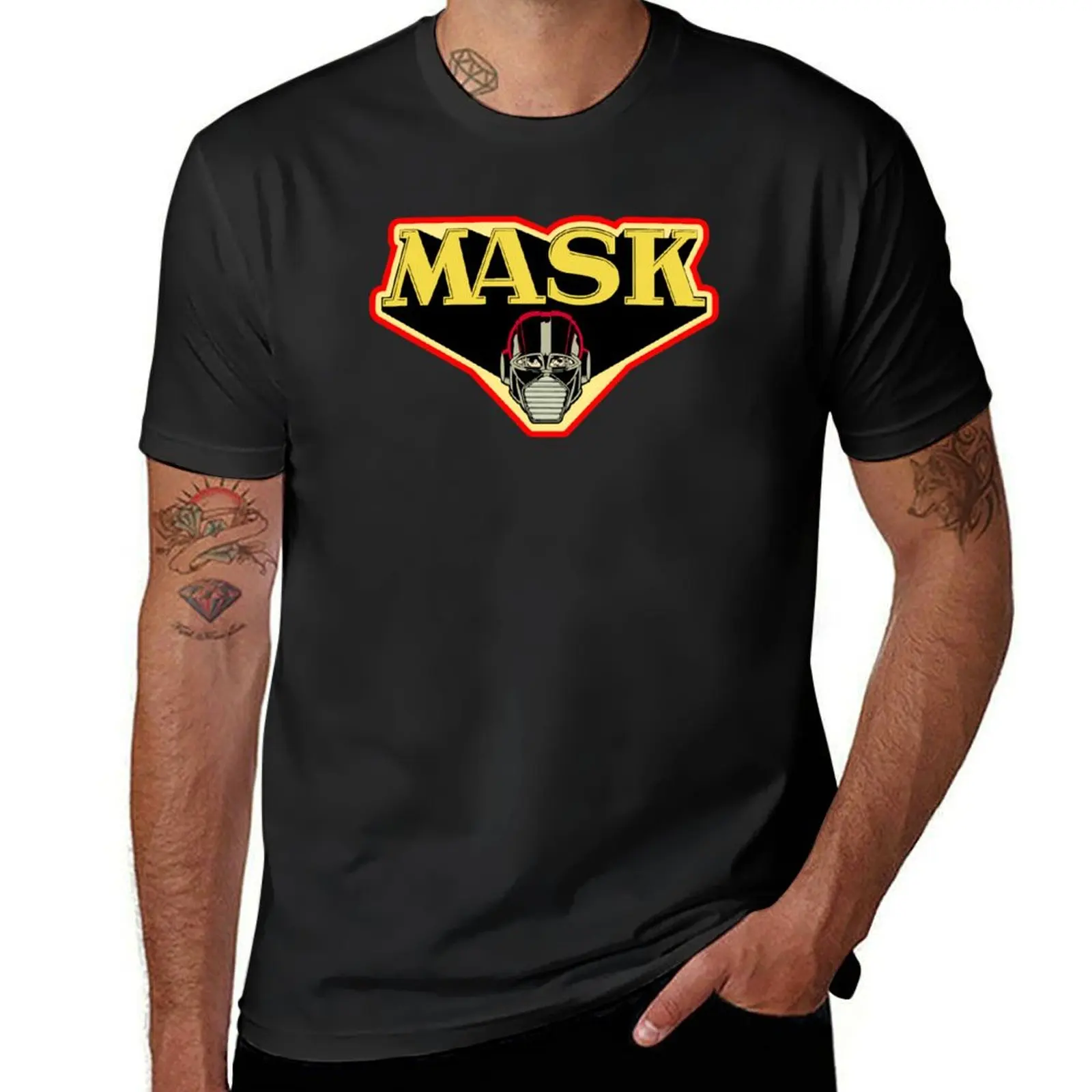 MASK Mobile Armored Strike Kommand T-Shirt sports fans kawaii clothes tops workout shirts for men