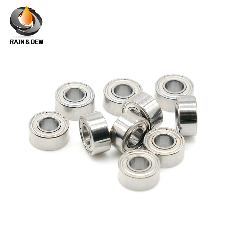 10Pcs 684ZZ ABEC-9 Tips Bearing 4x9x4 mm For Strong Drill Brush Handpiece MR 940 ZZ Nail Ball Bearing