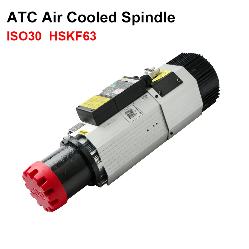 

CC+ Motor Automatic Tool Change Spindle 7.5kw 9.0kw 12kw ATC Air-Cooled Motor ISO30 HSKF63 CNC Woodworking Machine Tool