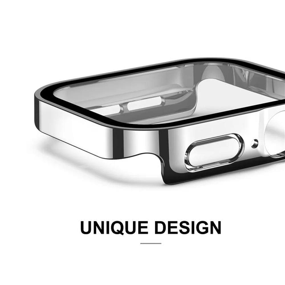 Premium Glass Cover for Apple Watch - Straight Edge Screen Protector
