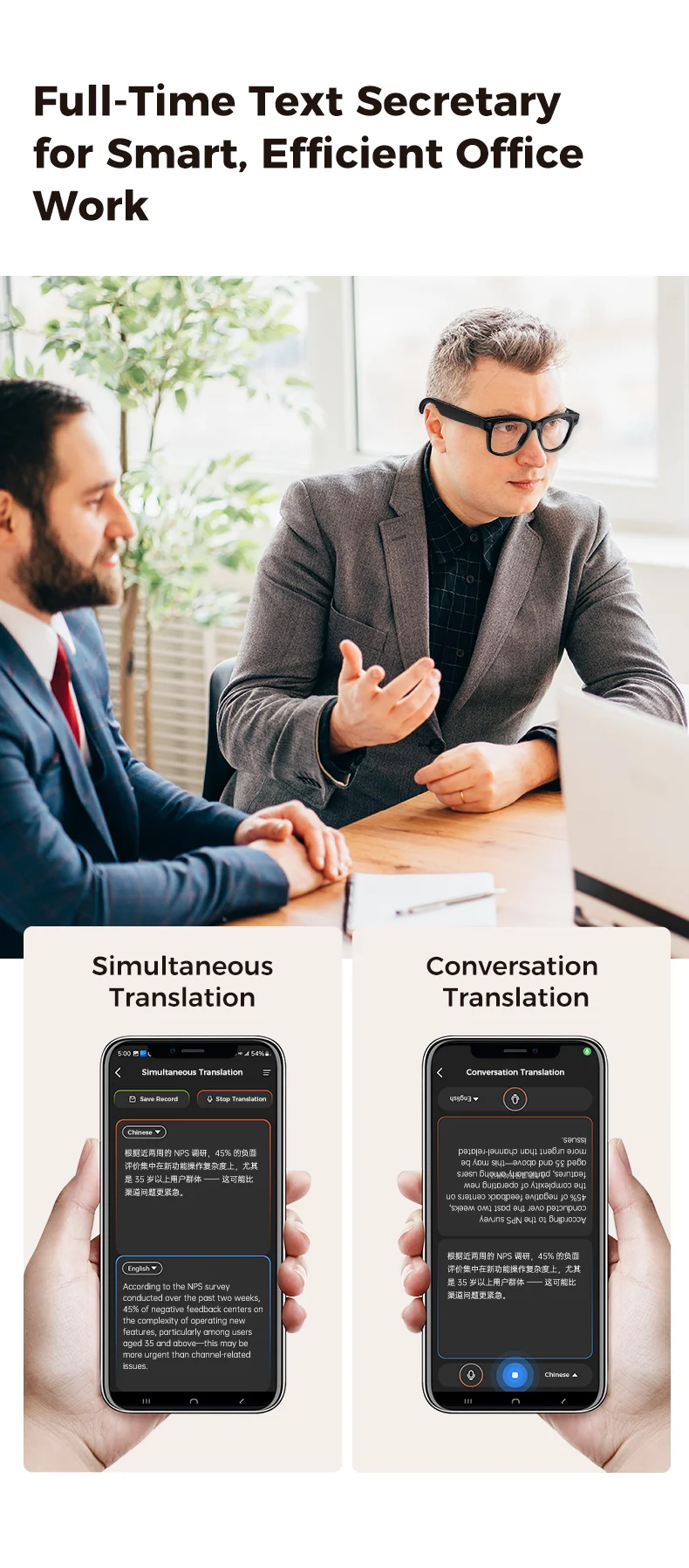 2026 New 800W 4K HD AI Smart Glasses Men Record Video 3600mAh Battery 120 Languages Translation Music Player Glasses With Camera