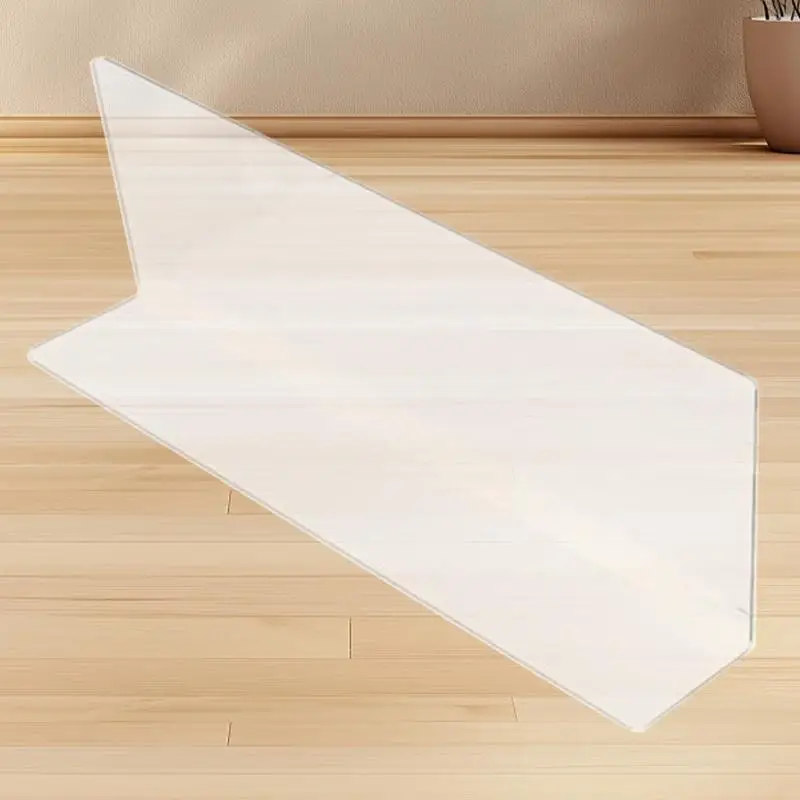 Under Couch Blocker Bumper PVC Adjustable Clear Toy Blocker Furniture Cat Dog Blockers Gap Stopper Under Bed Blocker for Pets