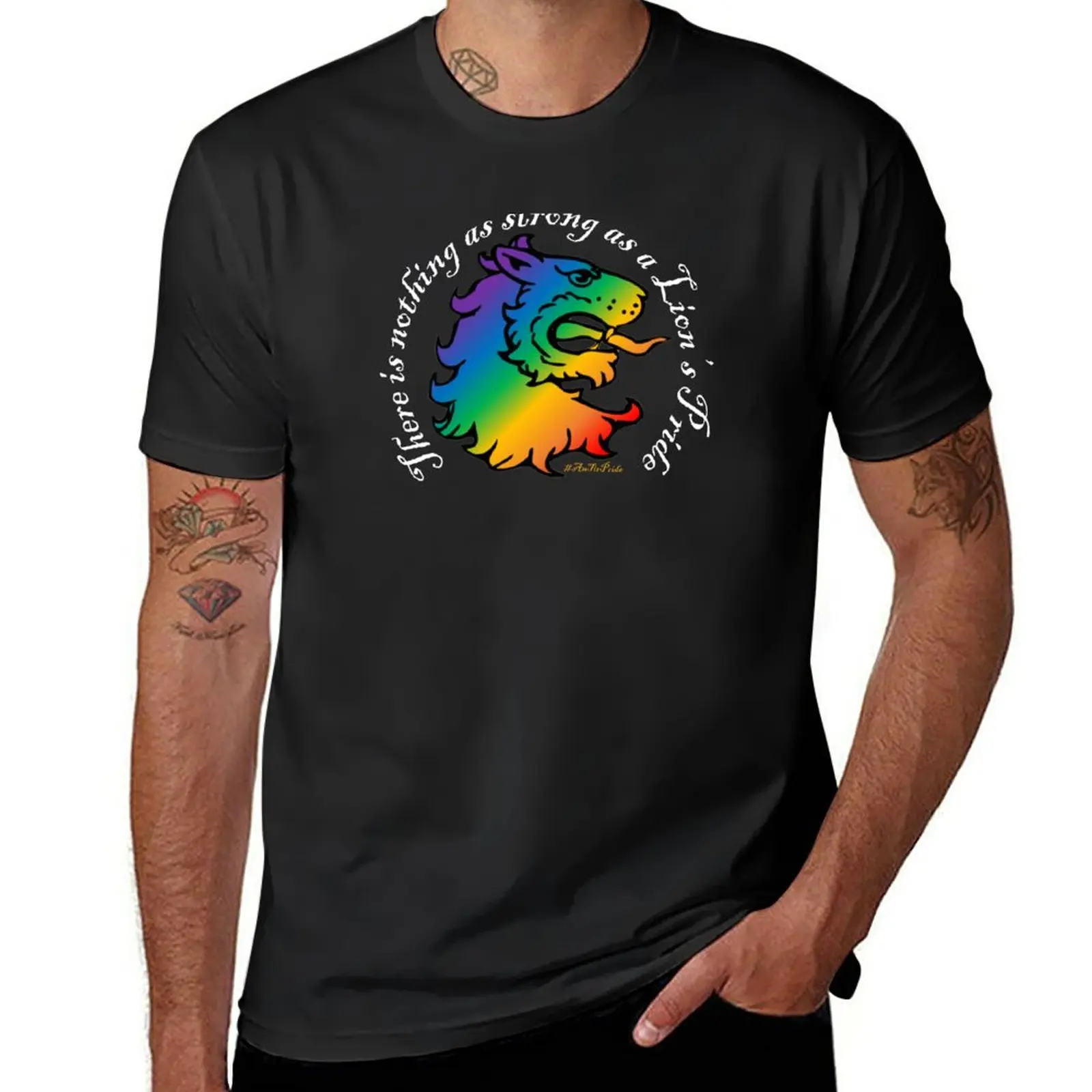 

New An Tir Pride T-Shirt man clothes oversized t shirt sweat shirts, men