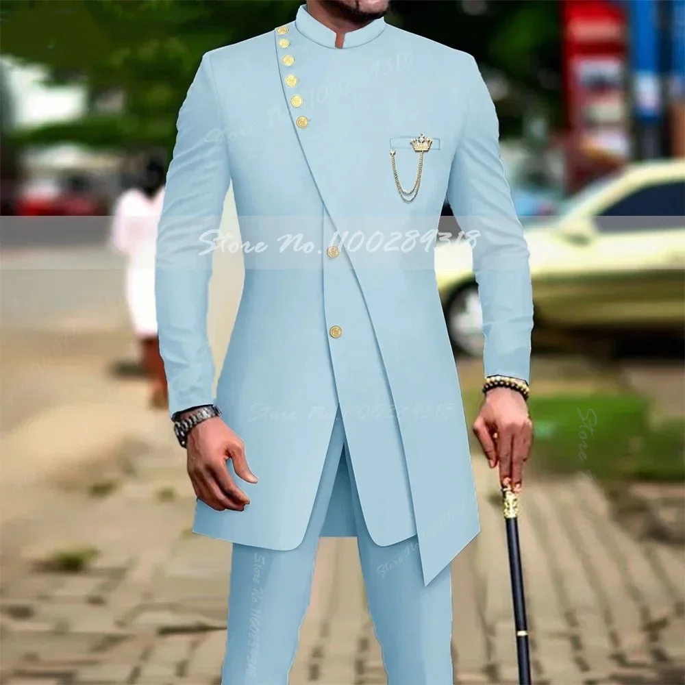 Men Suits Slim Fit Prom Party Wedding Groomsmen Groom Suit Tuxedo 2Pcs Fashion Costume Homme Blazer Pants mens suit