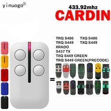 Télécommande de porte de Garage CARDIN pour télécommande de porte Cardin TRQ S449/TRQ S486/TXQ S486/S437 TX 433.92MHz