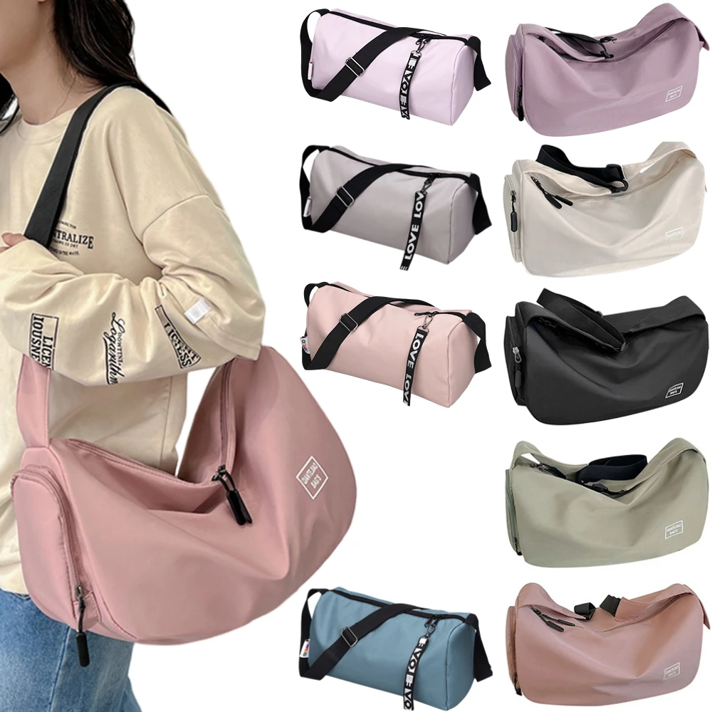 Women Gym Sports Fitness Bags Large Capacity Travel Luggage