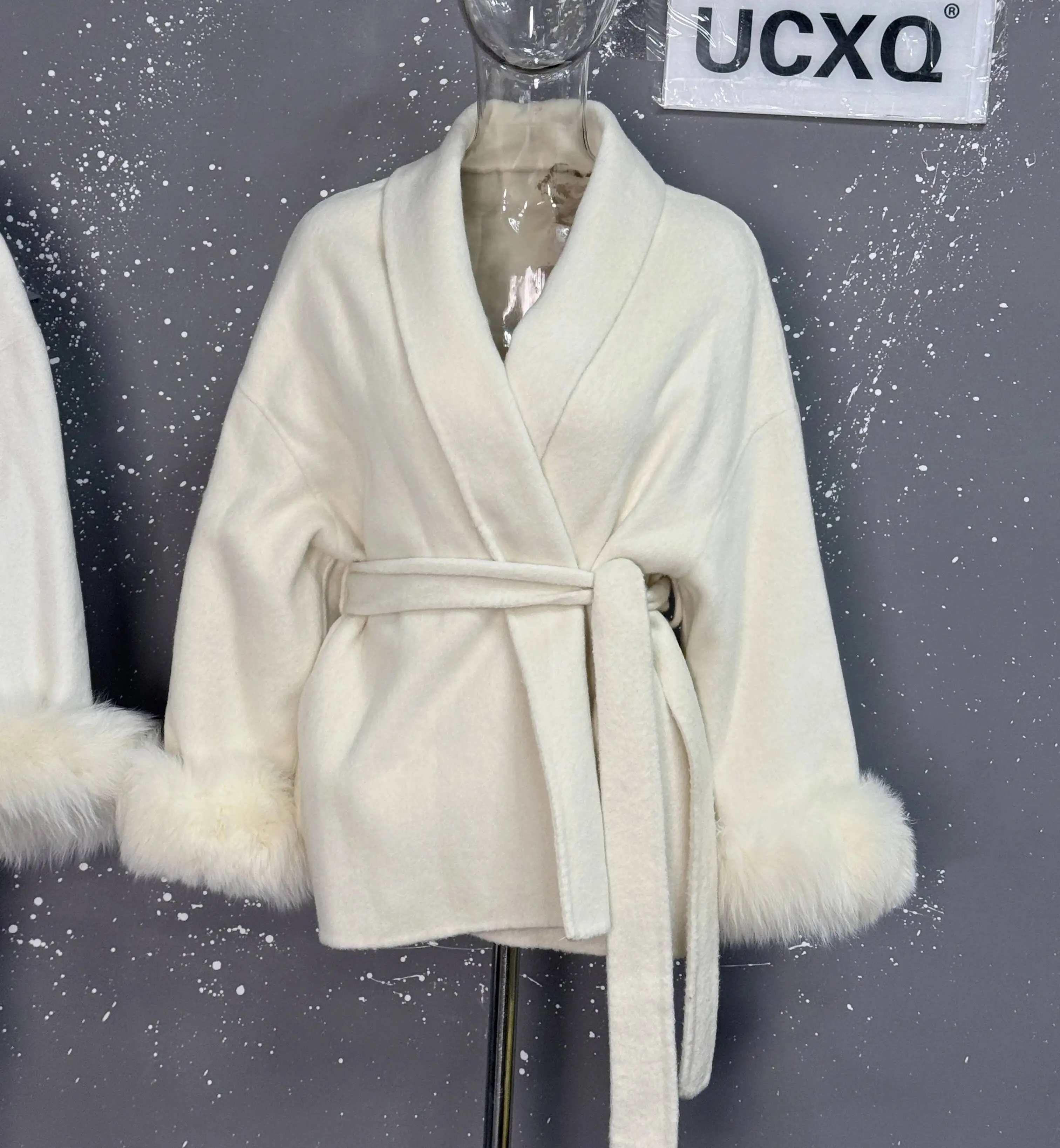 Pretty cream coat