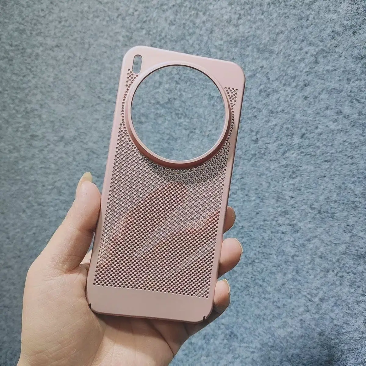 Ultra-Thin Hard Protective Case with Mesh Heat Dissipation - Enhanced Fall Protection Cover