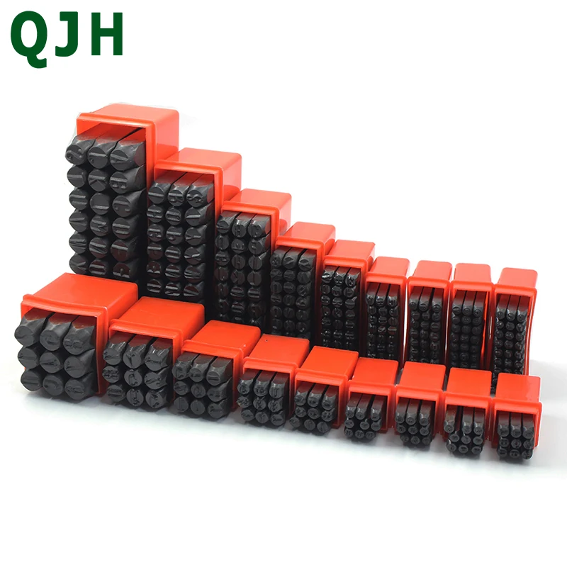Leather Alphanumeric Seal Tool Work Saddle Making Tool Engraving Leather Craft Stamp Stamping Solid Metal Printing