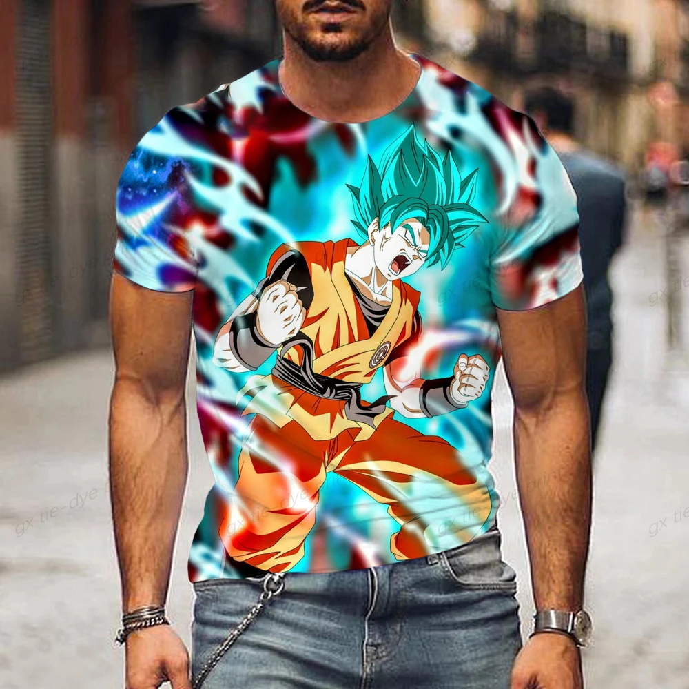 Dragon Ball Son Goku camiseta infantil, desenho animado de anime, branco e  preto, curto e curto, meninos e meninas, terno de bebê, verão - AliExpress