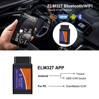 Diagnostic Tools for Apple Android Windows V2.1 ELM327 OBD2 Bluetooth Car Detector Diagnostic Tool Automatic Fault Scanning Tool - Image 2