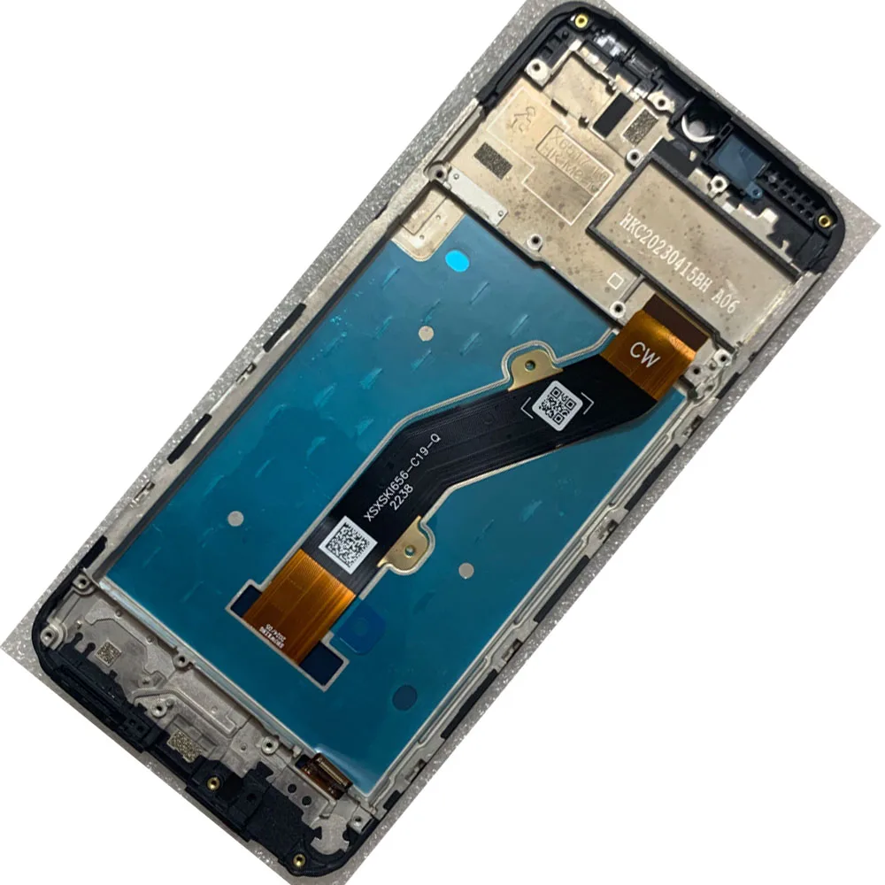 Black 6.6 Inch For Infinix Smart 7 Plus X6517 Fram LCD Display