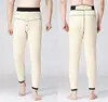 -30° Winter Thicken Keep Warm Long Wool Sheepskin Pants One Piece of Fur Men's and Women's High Waist Wool Liner Pants 6