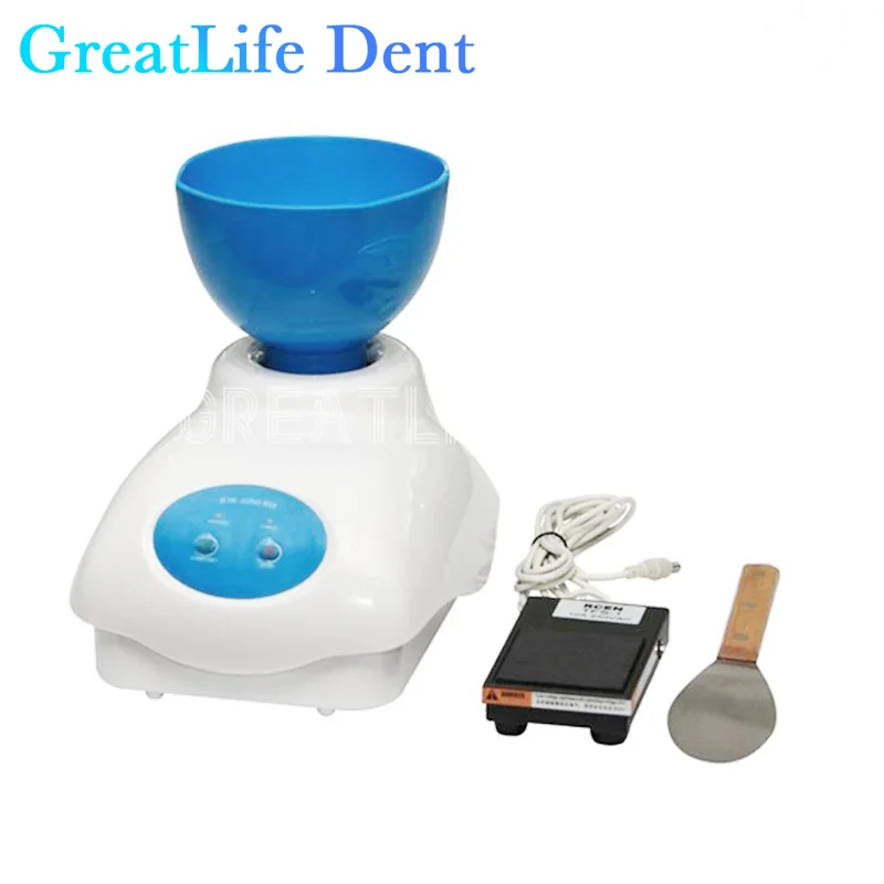 

GreatLife Dent Dental Lab Equipment Printing Material Blender Alginate Automatic Mixer Container Alginate Mixer Machine