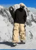 Men and Women's Oversized Ski Pants Waterproof Breathable Thermal Fleece Lining Snowboard Winter Overalls  Pants 4