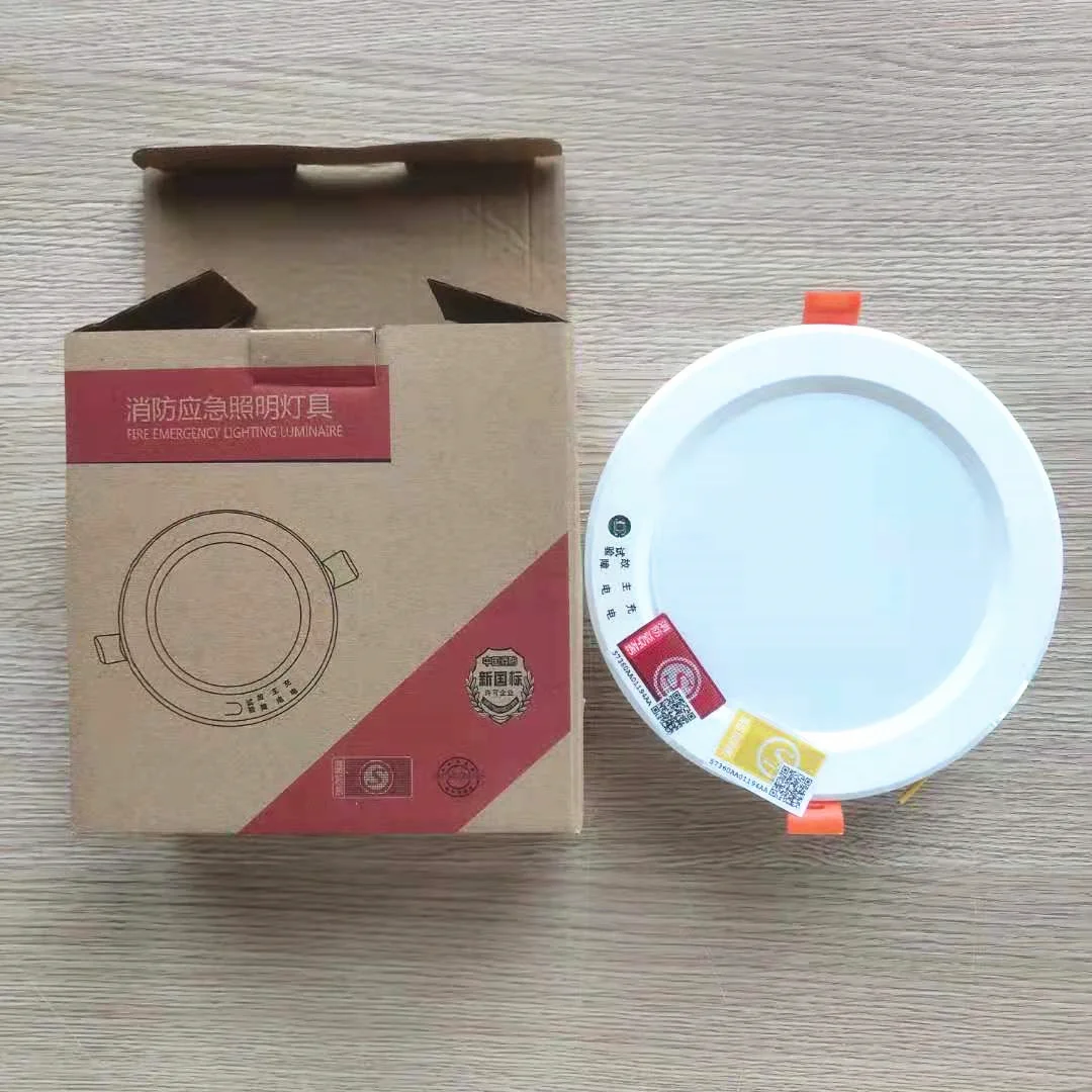 Led 비상 조명 전문 등급 내구성 AC200-240V 통 내장 배터리가 정전이 발생하면 조명이 켜집니다.