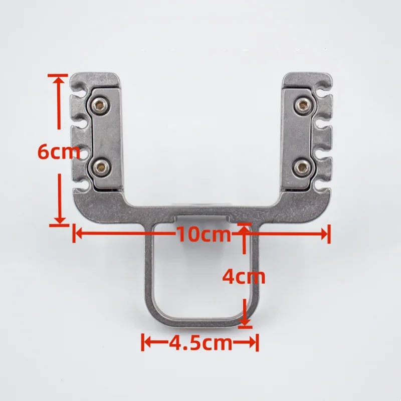 High Precision Alloy Casting Mechanical Slingshot DIY Accessories Sliding Trigger Strong Rubber Strap Slingshot Accessories