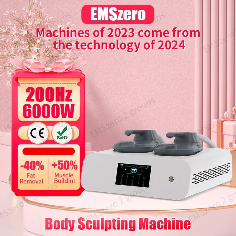 EMSslim NEO Emszero Sculpt Portable Electromagnetic Body Slimming Muscle Stimulate Fat Removal Build Muscle Machine