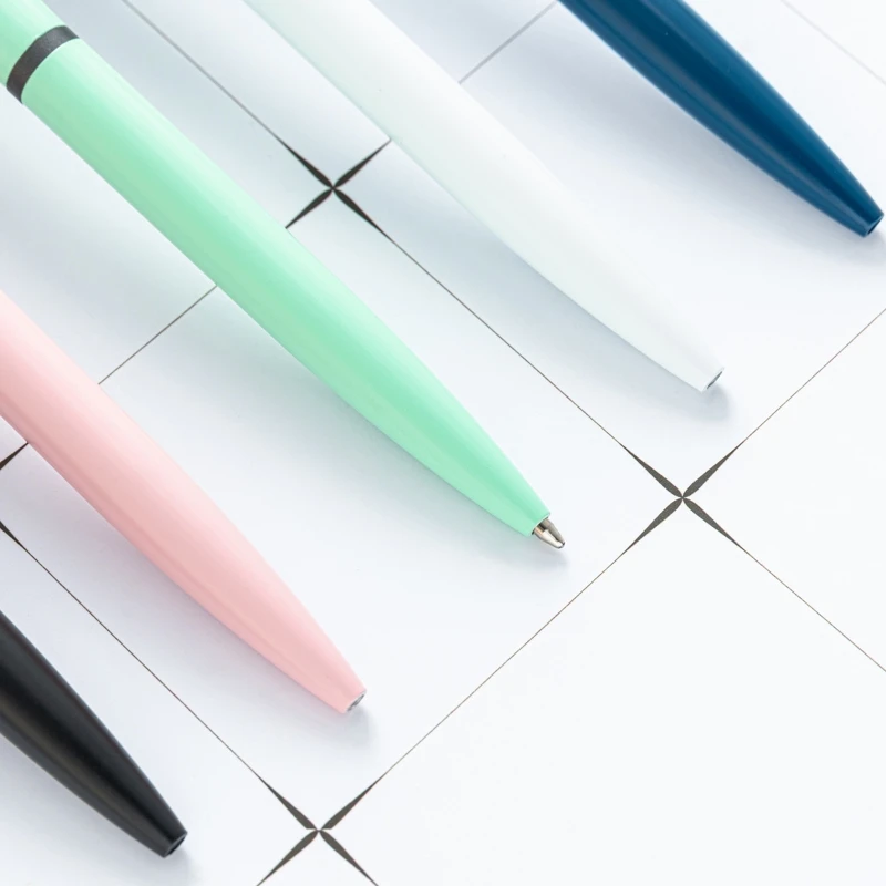 

Metal Signing Pen Retractable Ballpoint Pen Business Gift Pen 1.0 Nib Office Supplies for Student Teacher School