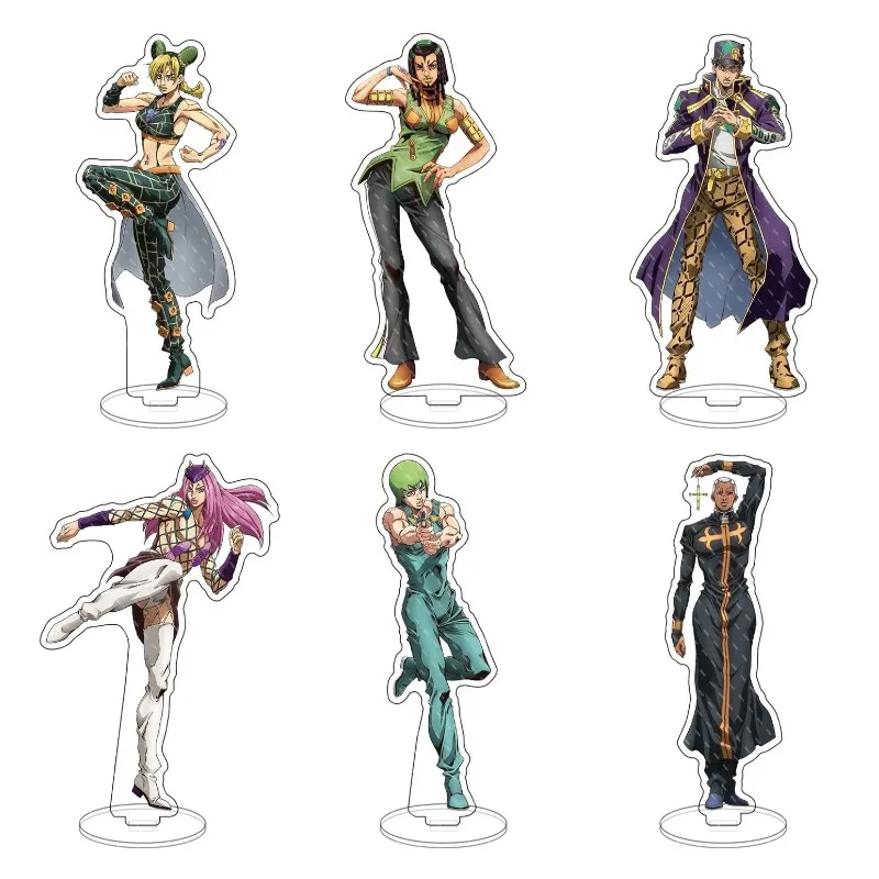 Anime Figure JoJo Bizarre Adventure Cute Cosplay Acrylic Stand Model Plate  Desk Decor Standing Sign Figures for Friends Gifts : Amazon.ca: Home