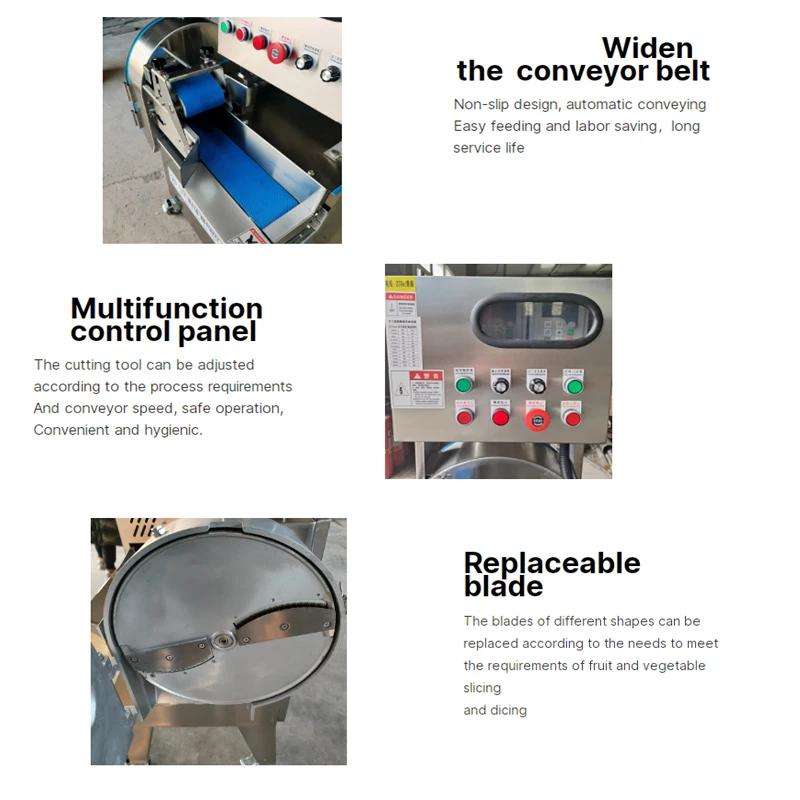 Professional Industrial Cabbage Spinach Ce Dry Fruit Cheese Onion Cutting Machine Leaf Pickle Vegetable Root Half Slicer Cutter 5