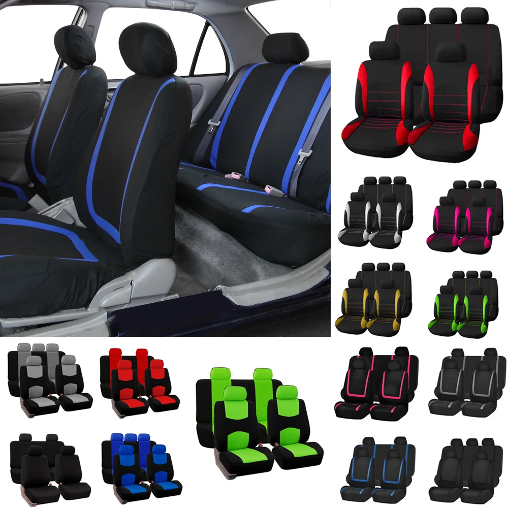 Juego Completo De Fundas De Asiento De Automóvil Para Seat Arona 2017-2024, Fundas De Asiento De Cuero, Juego Completo De Fundas De Asiento De Cuero, Cojines De 5 Asientos, Compatibles Con