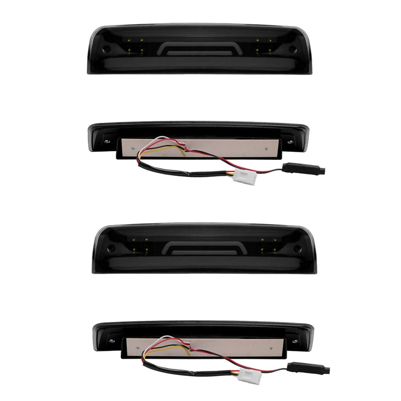 

NEW-2X Car LED Smoke Third Brake Cargo Light Fit For Dodge RAM 1500 2500 3500 2009-2018