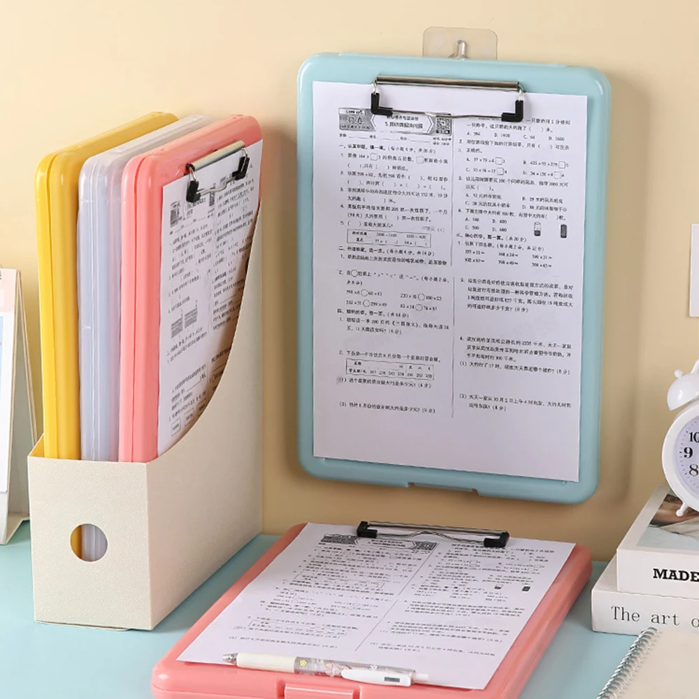 Plastic Clipboard Storage Case Box Large Capacity Nursing Clipboard  Document Paper Holder File Folder Organizer For Classroom - Clipboard -  AliExpress