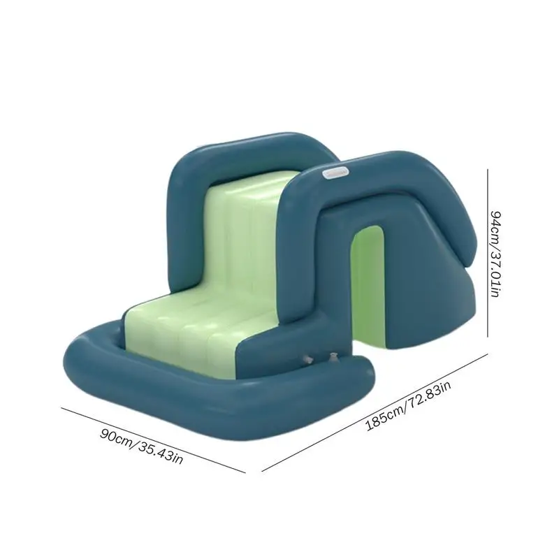 Inflatable Slide For Pool Inflatable Party Pool Slide Summer Swimming Waterslide For Backyard Parties Fun Adults & Kids