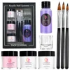 1000ML Acrylic Liquid Nail Liquid EMA For Acrylic Powder Non-Yellowing Acrylic Monomer Liquid Extension Carving Manicure Tools * 5