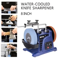 H8 8inch Low-Speed Water-Cooled Knife Sharpener For Household Woodworking Tools Engraving Knives Chisels Electric Knife Grinder 1
