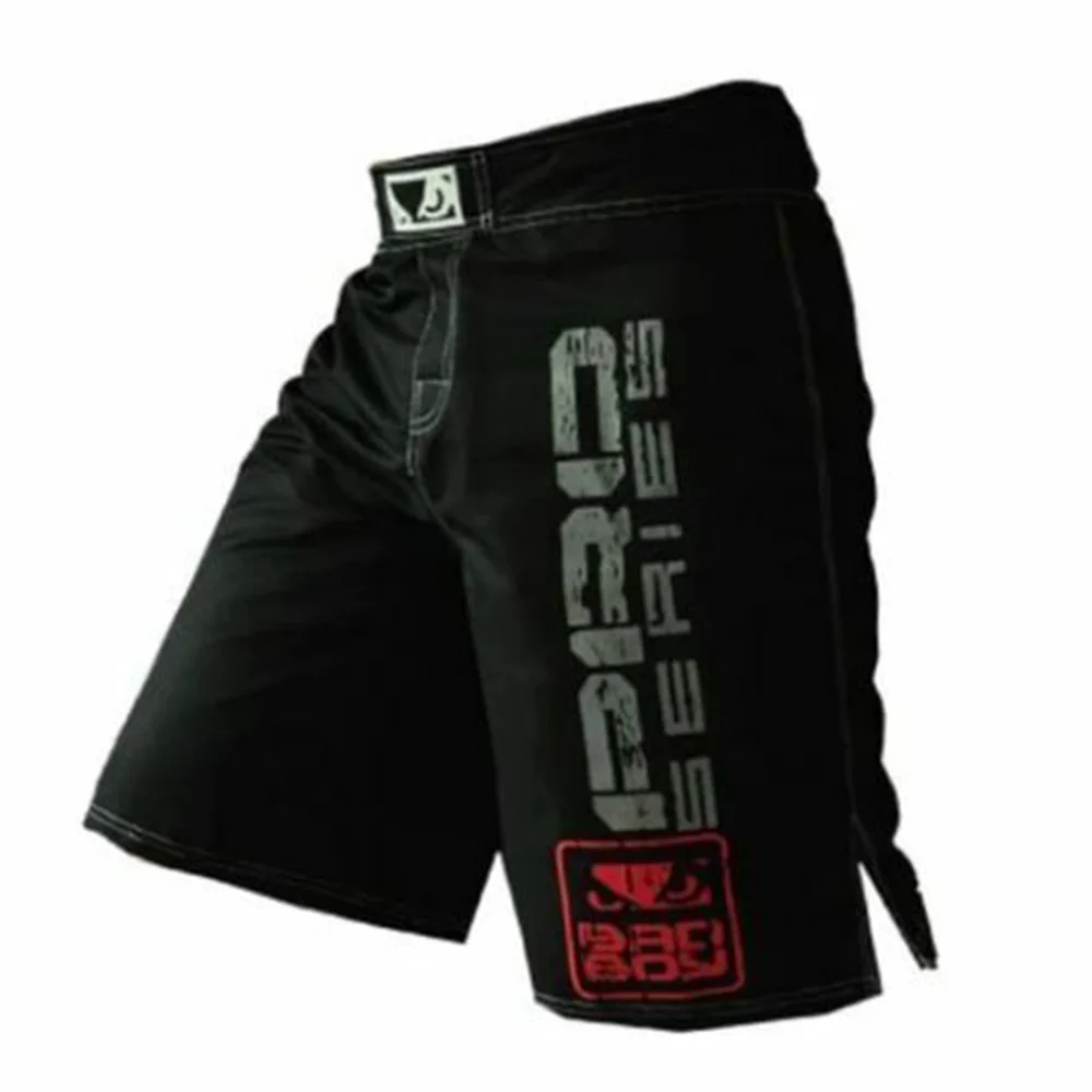 

Brand New 1pcs Shorts MMA Training Trunks MMA Fight Shorts M～3XL Polyester Sports Training Equipment & Supplies White/Black