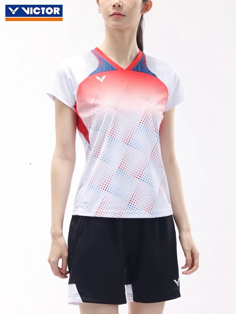 Badminton polo clothes, volleyball tennis suits,short sleeve men's women's quick dry t-shirts T-50012 Lee junhui