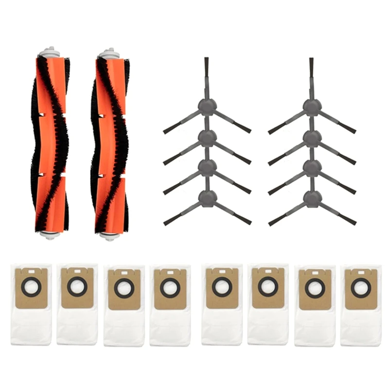 

For Xiaomi Dreame Bot D10 Plus RLS3D Accessories Robot Vacuum Cleaner Mop Main Side Brush Dust Bag Replacement Parts