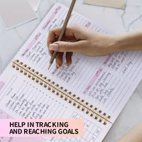 Еженедельник, тетрадь и органайзер расписания со спиральным узором дерева, 2026, канцелярские принадлежности для офиса, школы и учебы, планировщик — изображение 3