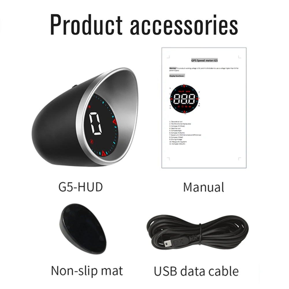 G5 HUD GPS ӵ  ڵ   ÷, ӵ  ˶ ڵ ׼