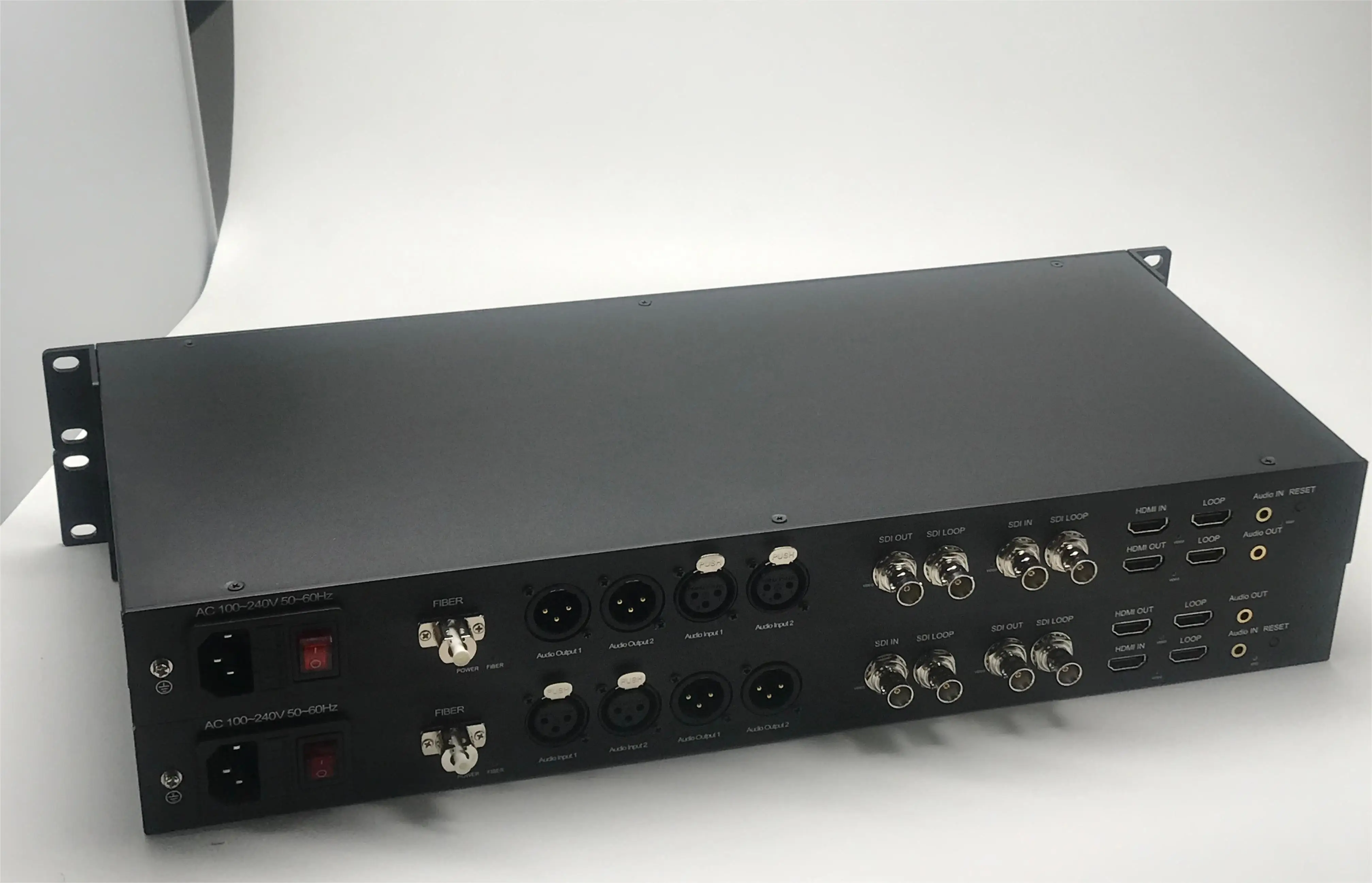 Convertitore Audio/Video Multifunzionale Da 12G Sdi A Estensore In Fibra Ottica Sdi/Hdmi