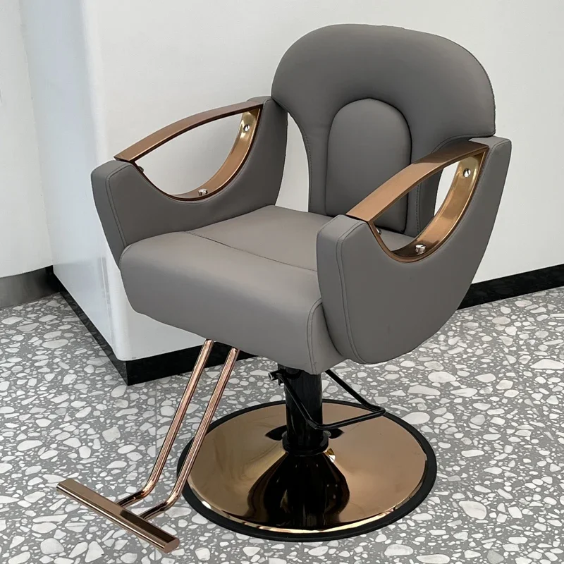 Manicure Barber Chairs Barbershop Manicurist Makeup Professional Cosmetic Armchairs Beauty Salon Sedia Girevole Furniture HY